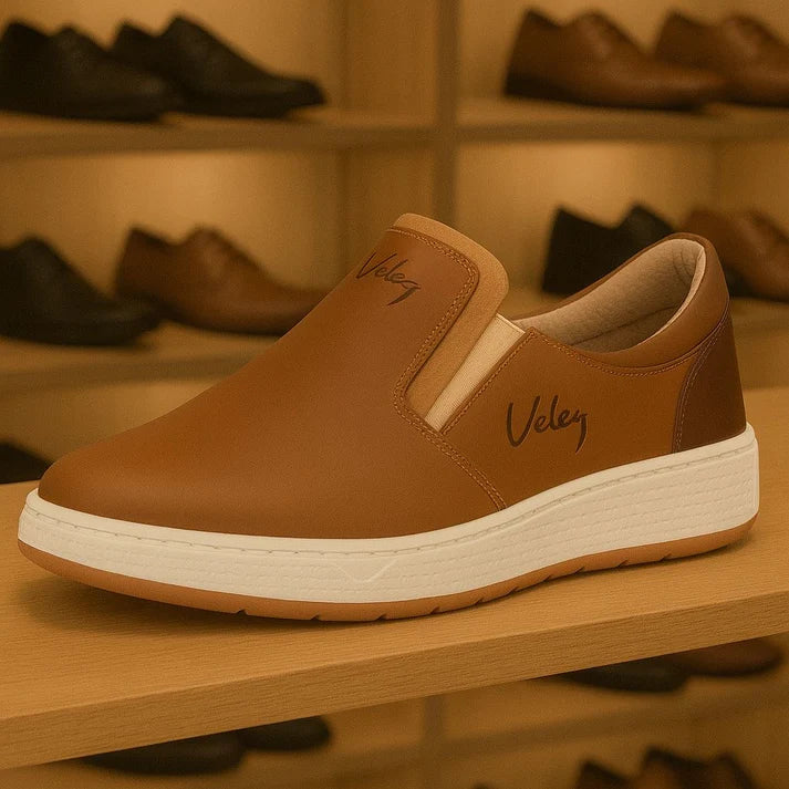MOCASIN - VLZ CUERO GENIUNO PARA HOMBRES
